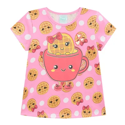 Pijama Curto Infantil Kyly Estampado